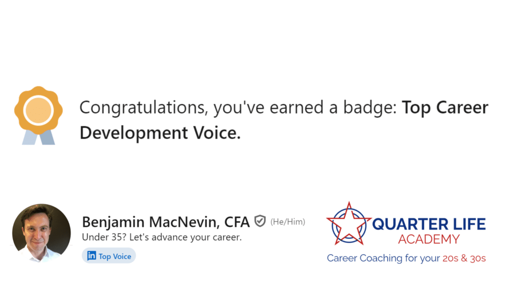 LinkedIn Community Top Voice Badge